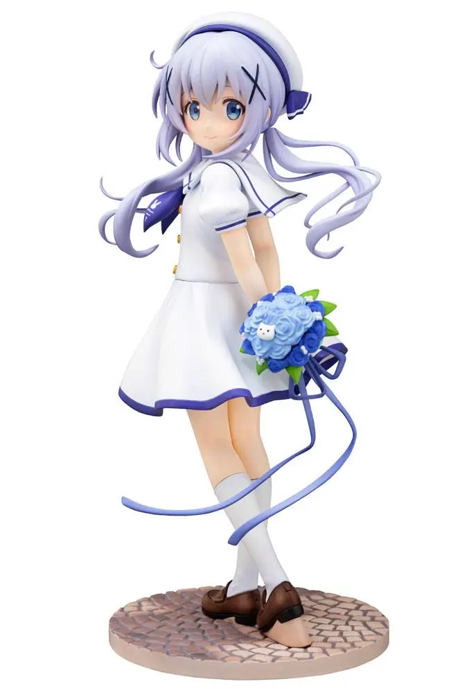 Is the Order a Rabbit Statuie PVC 1/7 Chino (Summer Uniform) 21 cm poza produsului
