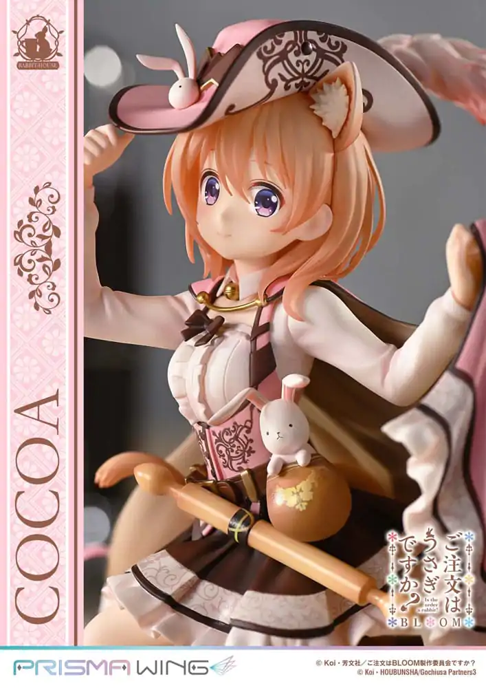 Is the Order a Rabbit? Bloom Prisma Wing PVC Statue 1/7 Cocoa 21 cm Statuie PVC 1/7 Cocoa 21 cm poza produsului