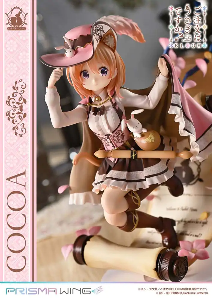 Is the Order a Rabbit? Bloom Prisma Wing PVC Statue 1/7 Cocoa 21 cm Statuie PVC 1/7 Cocoa 21 cm poza produsului
