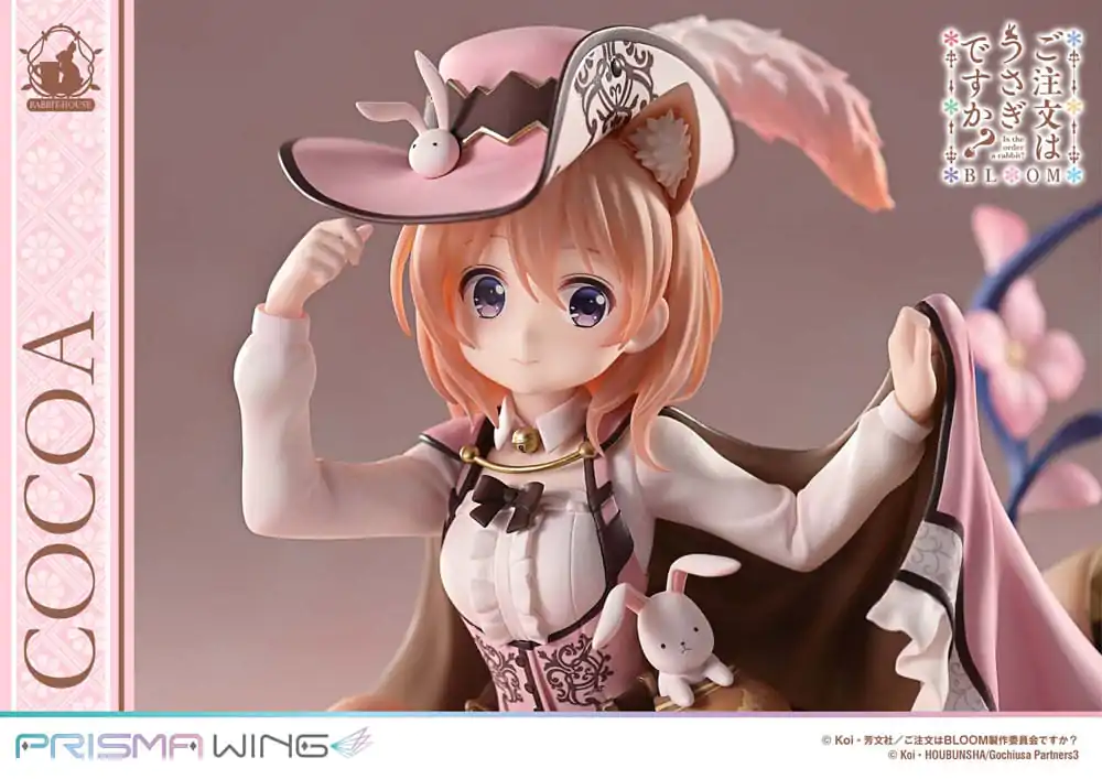 Is the Order a Rabbit? Bloom Prisma Wing PVC Statue 1/7 Cocoa 21 cm Statuie PVC 1/7 Cocoa 21 cm poza produsului