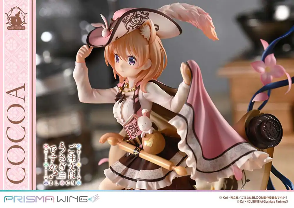 Is the Order a Rabbit? Bloom Prisma Wing PVC Statue 1/7 Cocoa 21 cm Statuie PVC 1/7 Cocoa 21 cm poza produsului