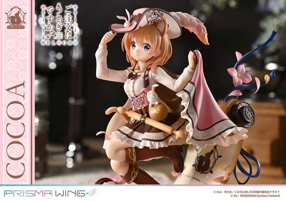 Is the Order a Rabbit? Bloom Prisma Wing PVC Statue 1/7 Cocoa 21 cm Statuie PVC 1/7 Cocoa 21 cm poza produsului