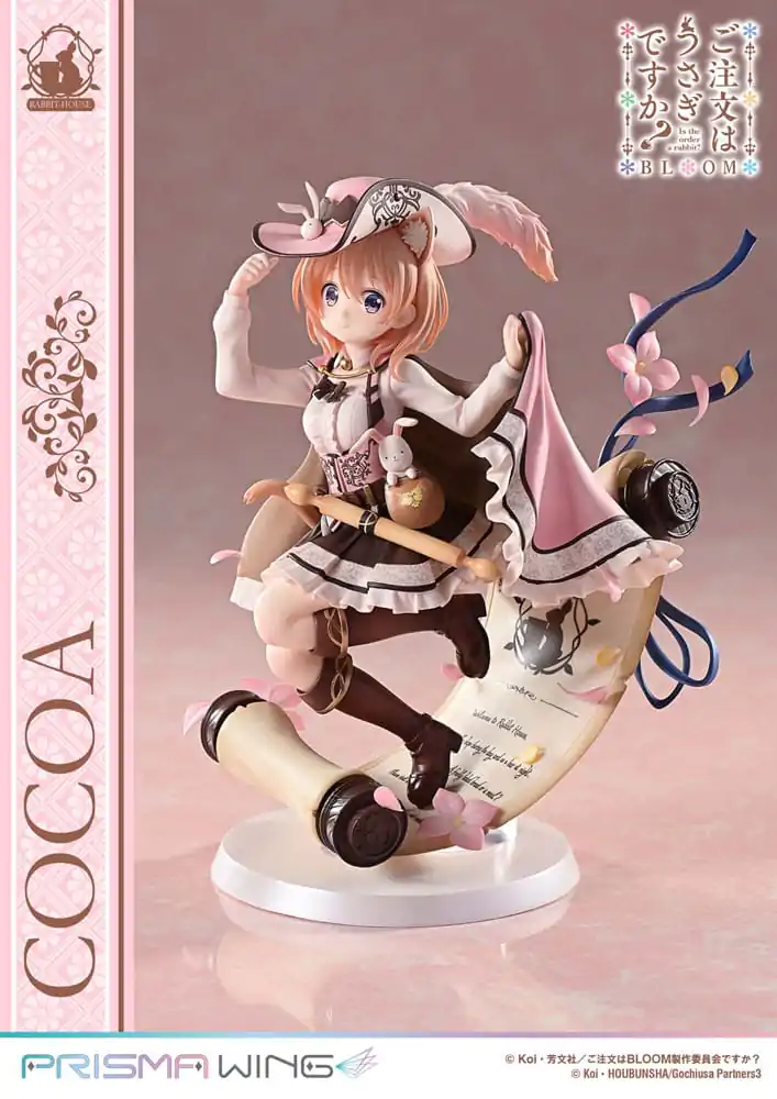 Is the Order a Rabbit? Bloom Prisma Wing PVC Statue 1/7 Cocoa 21 cm Statuie PVC 1/7 Cocoa 21 cm poza produsului