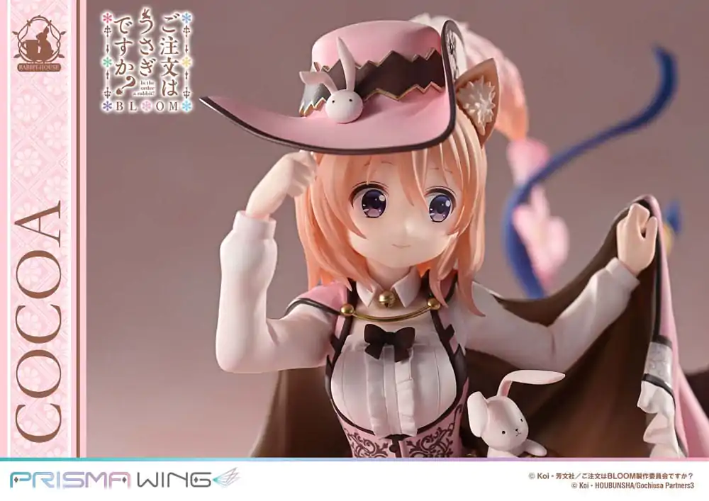 Is the Order a Rabbit? Bloom Prisma Wing PVC Statue 1/7 Cocoa 21 cm Statuie PVC 1/7 Cocoa 21 cm poza produsului