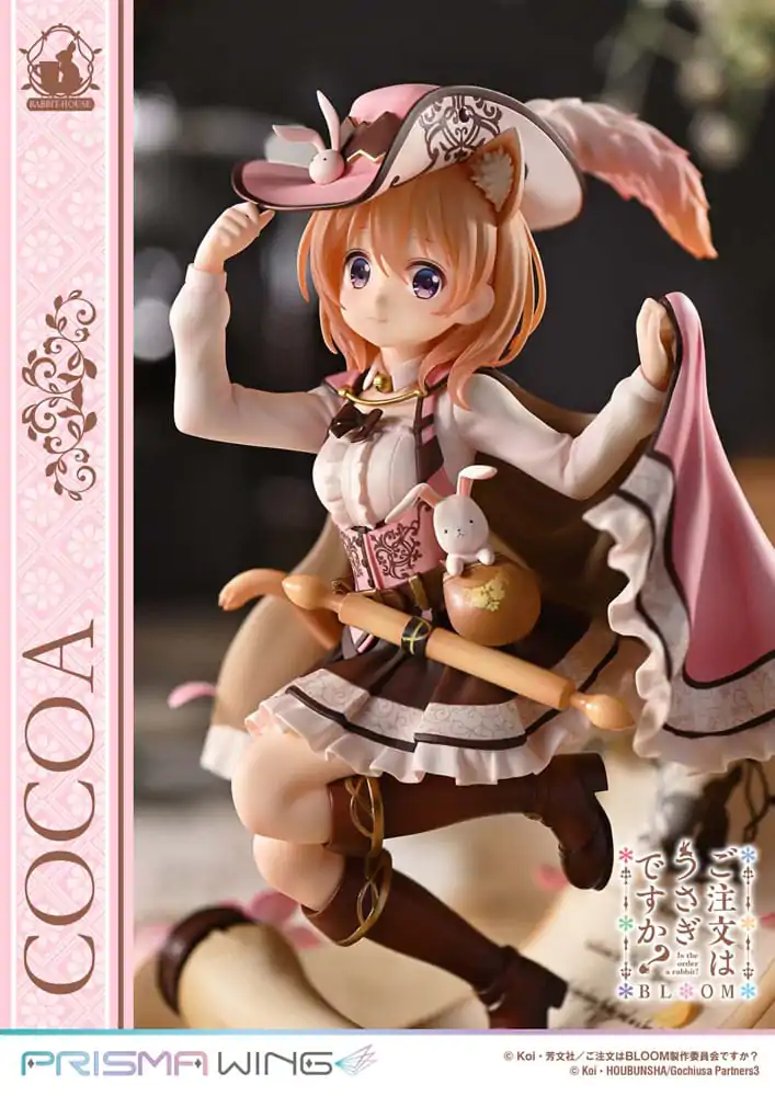 Is the Order a Rabbit? Bloom Prisma Wing PVC Statue 1/7 Cocoa 21 cm Statuie PVC 1/7 Cocoa 21 cm poza produsului
