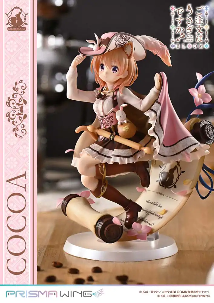 Is the Order a Rabbit? Bloom Prisma Wing PVC Statue 1/7 Cocoa 21 cm Statuie PVC 1/7 Cocoa 21 cm poza produsului