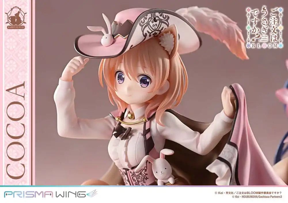 Is the Order a Rabbit? Bloom Prisma Wing PVC Statue 1/7 Cocoa 21 cm Statuie PVC 1/7 Cocoa 21 cm poza produsului
