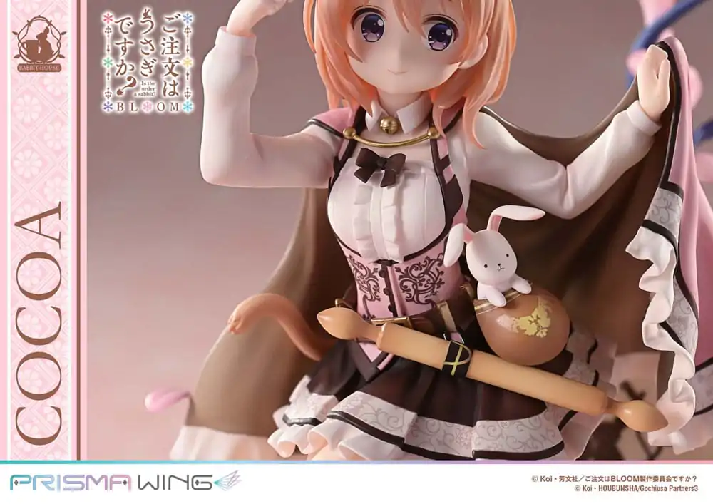 Is the Order a Rabbit? Bloom Prisma Wing PVC Statue 1/7 Cocoa 21 cm Statuie PVC 1/7 Cocoa 21 cm poza produsului