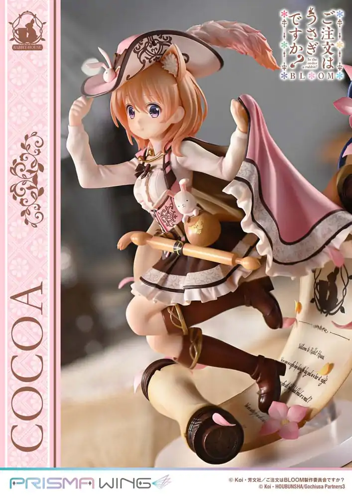 Is the Order a Rabbit? Bloom Prisma Wing PVC Statue 1/7 Cocoa 21 cm Statuie PVC 1/7 Cocoa 21 cm poza produsului