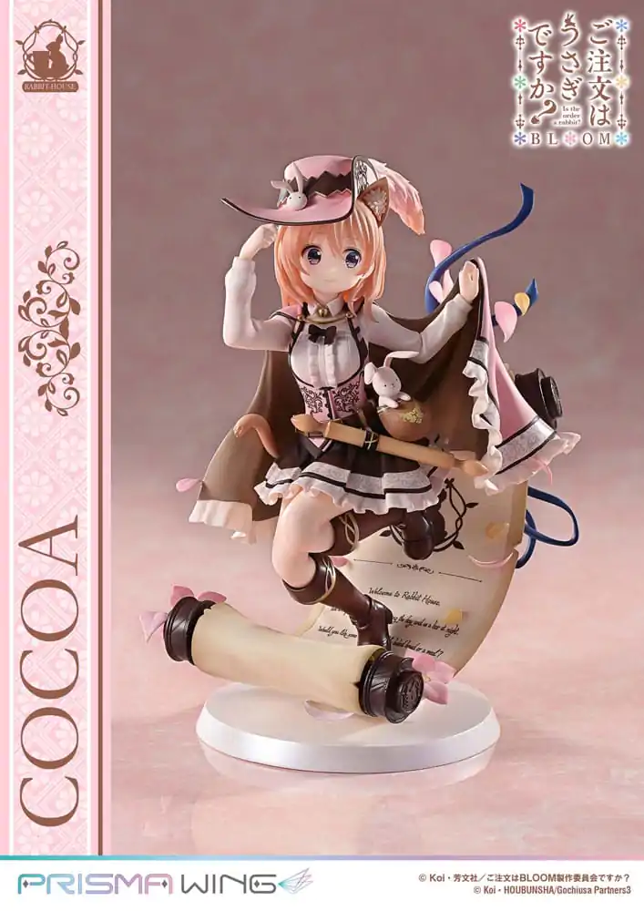 Is the Order a Rabbit? Bloom Prisma Wing PVC Statue 1/7 Cocoa 21 cm Statuie PVC 1/7 Cocoa 21 cm poza produsului