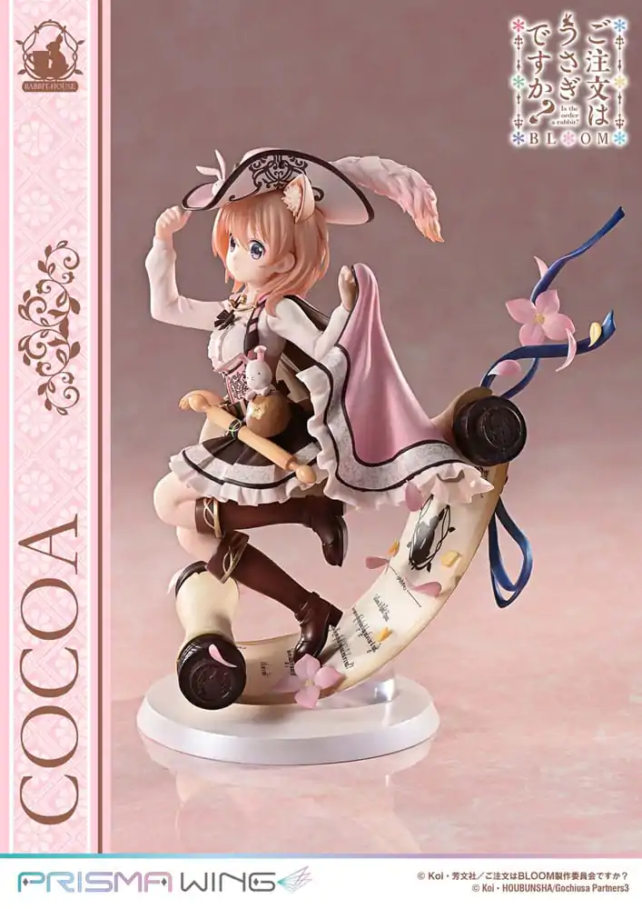 Is the Order a Rabbit? Bloom Prisma Wing PVC Statue 1/7 Cocoa 21 cm Statuie PVC 1/7 Cocoa 21 cm poza produsului
