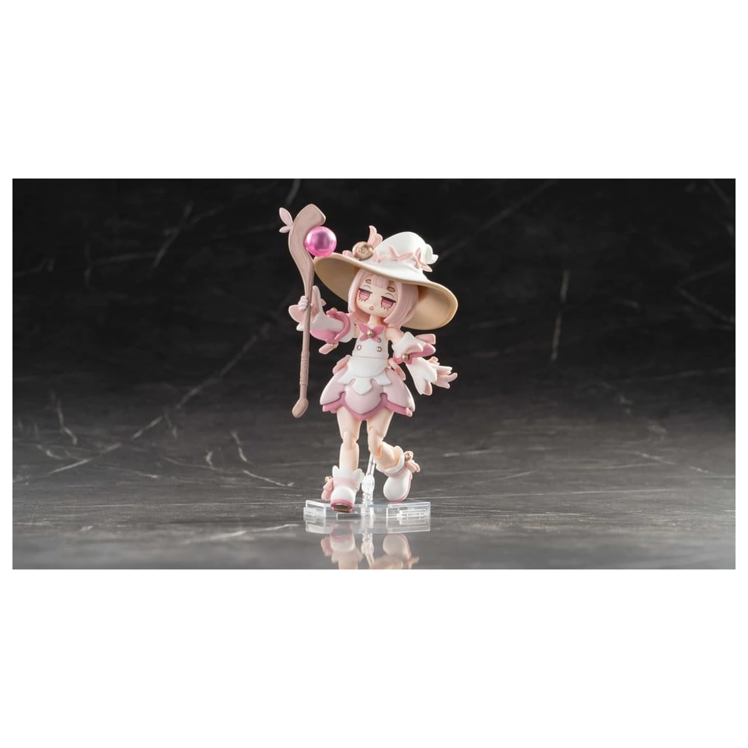 Isekai Travel Diary Kit model din plastic 02B Rookie Wizard Mars Stock Sakura Magic Ver. 13 cm poza produsului