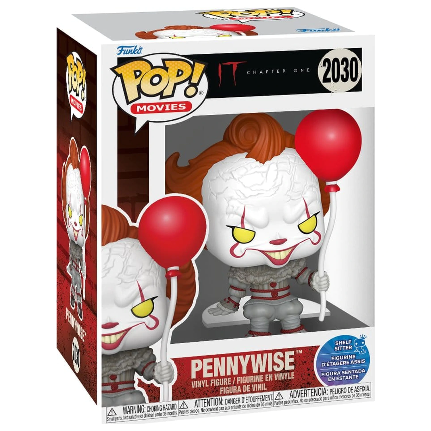 It Chapter Two Funko POP! Movies Figurina de vinil Pennywise (Horror Sitters) 9 cm poza produsului