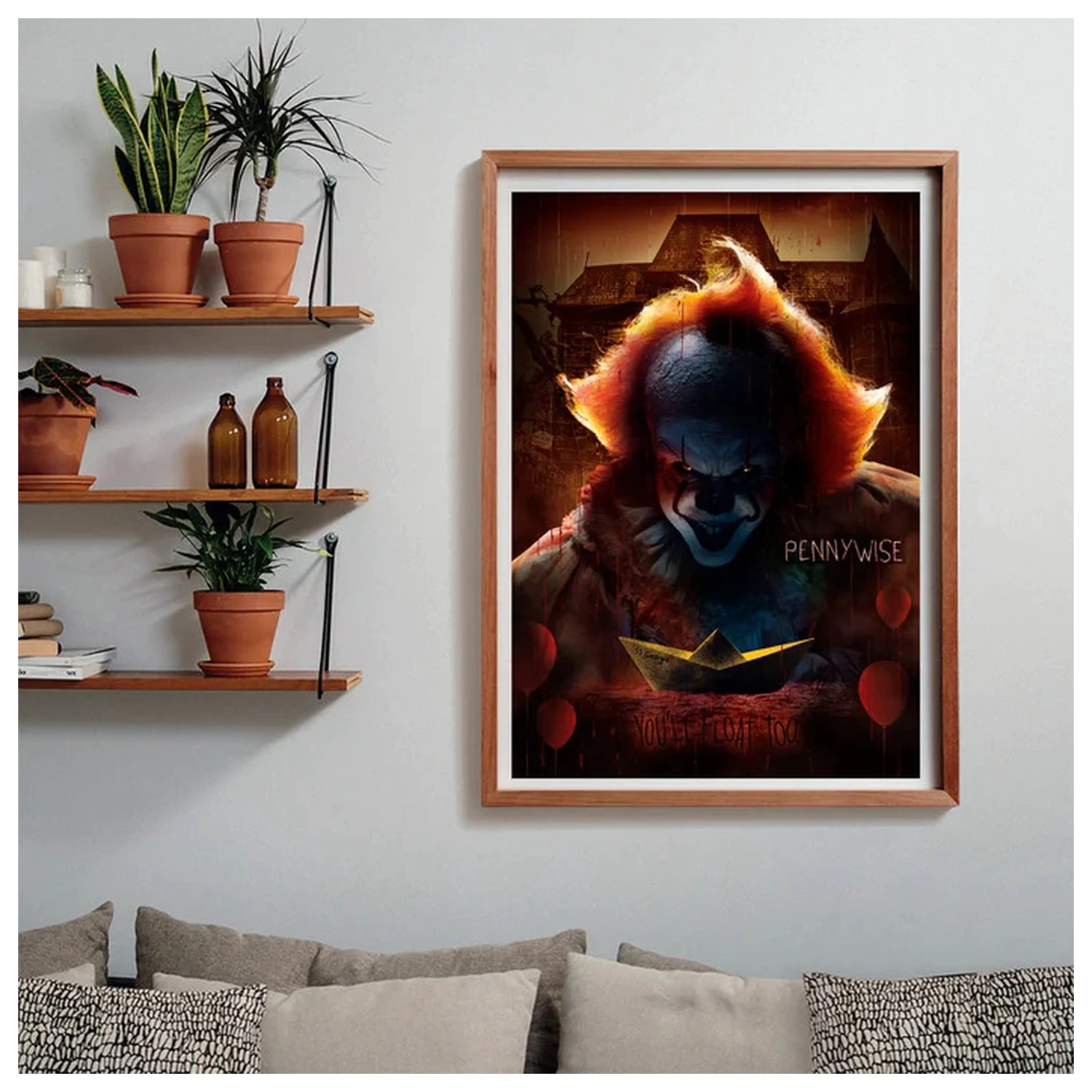 It Pennywise puzzle compact de 1000 de piese poza produsului