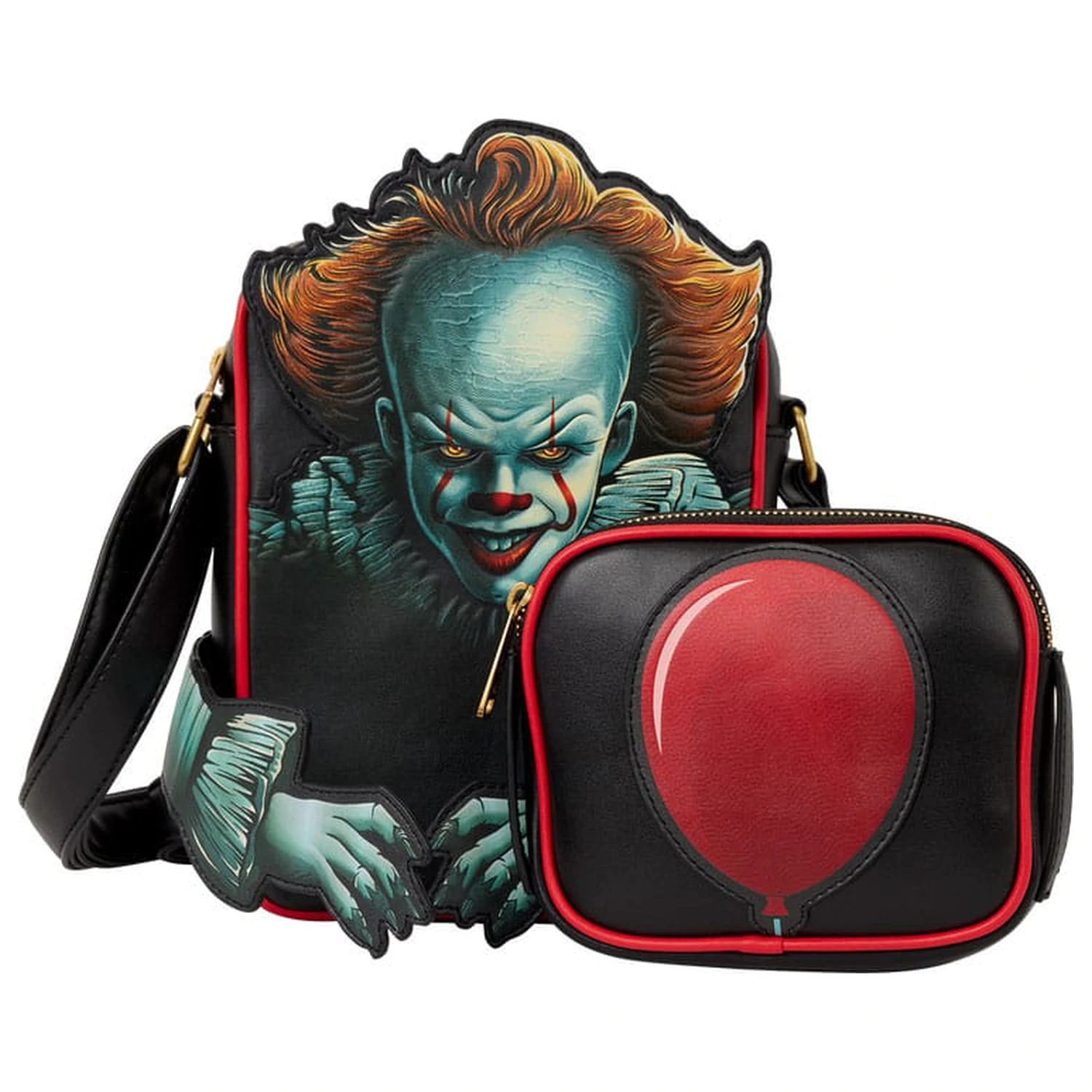 IT by Loungefly Crossbody Pennywise Geantă tip poșetă poza produsului