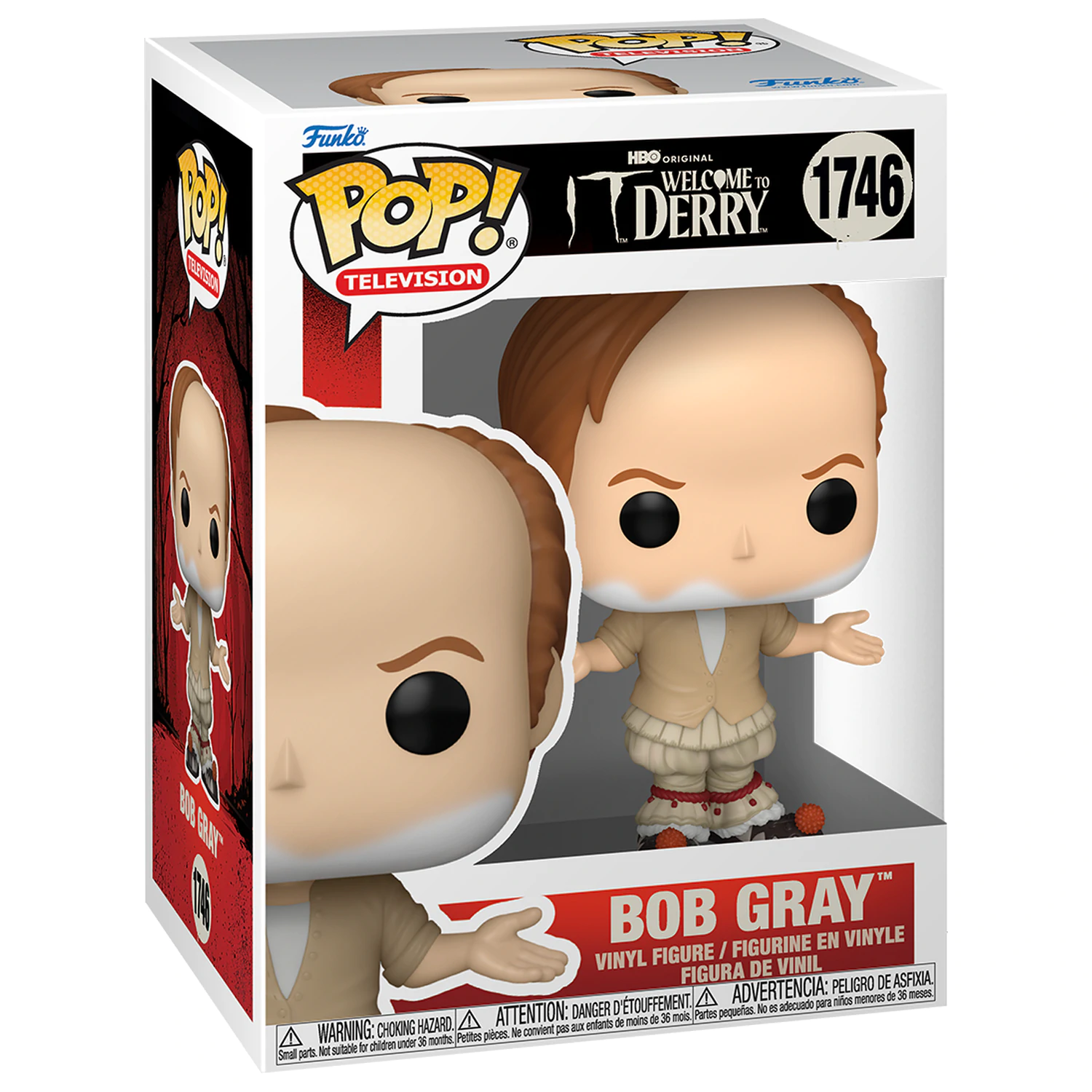It-Welcome to Derry Funko POP! Plus Figurina de vinil Bob Gray 9 cm poza produsului