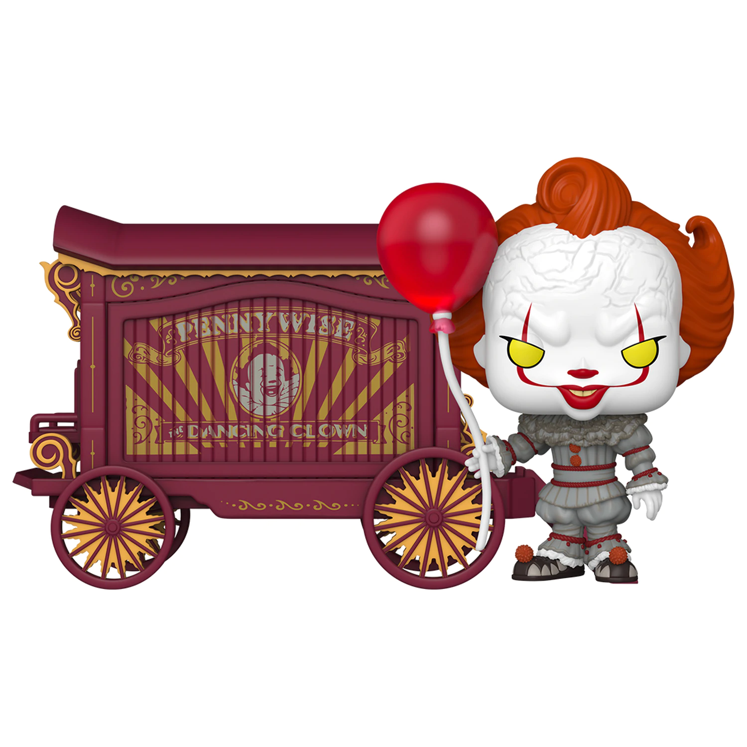 Bun venit în Derry Funko POP! Town Figurina de vinil Pennywise & Wagon 9 cm poza produsului