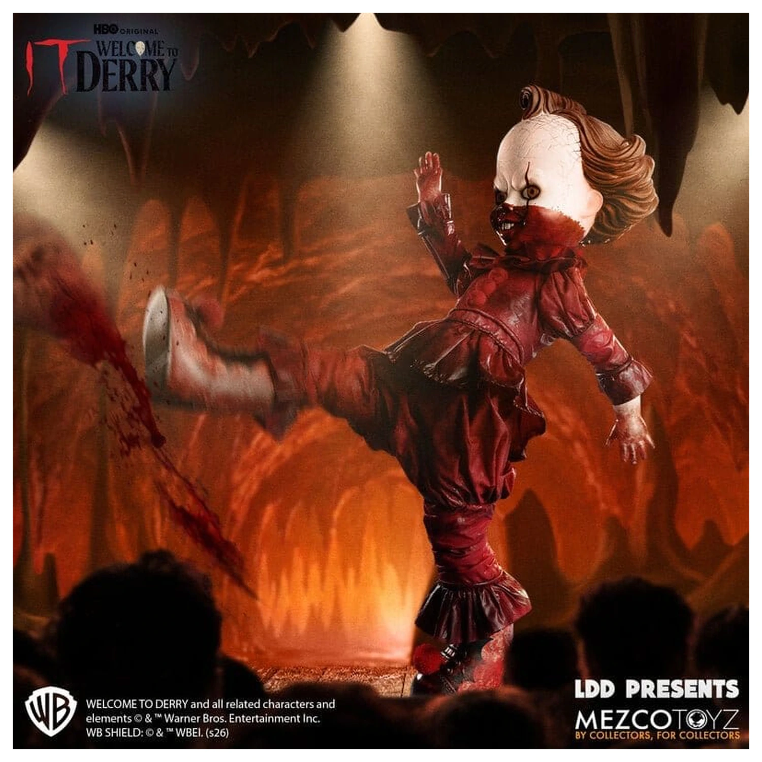 It: Welcome to Derry LDD Presents Papusa Pennywise 25 cm poza produsului