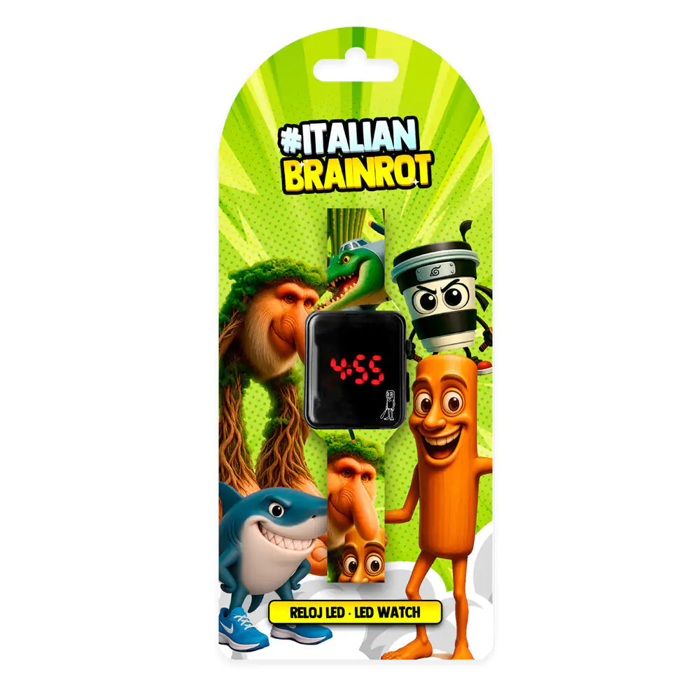 Italian Brainrot Ceas LED digital poza produsului