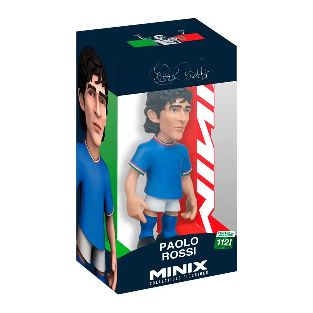 Figurină Minix Legenda Fotbalului Italian Paolo Rossi 12 cm poza produsului