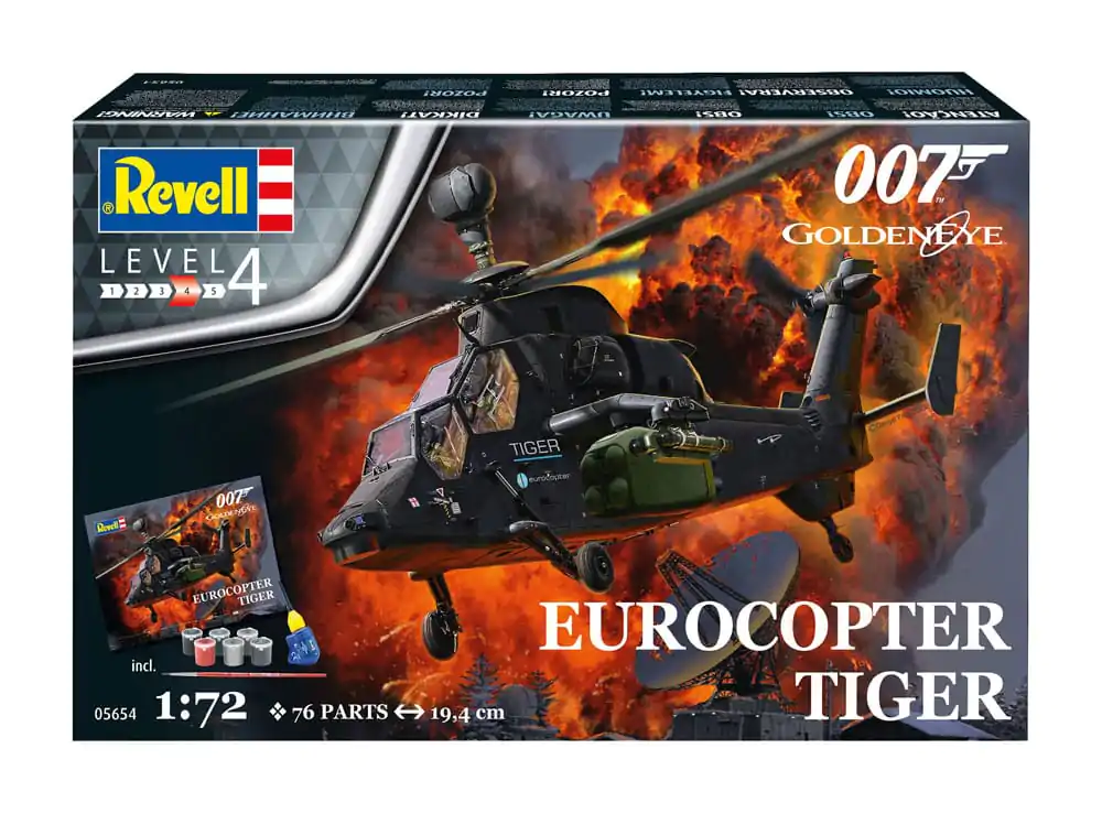 James Bond Model Kit Set cadou Eurocopter Tiger (GoldenEye) poza produsului