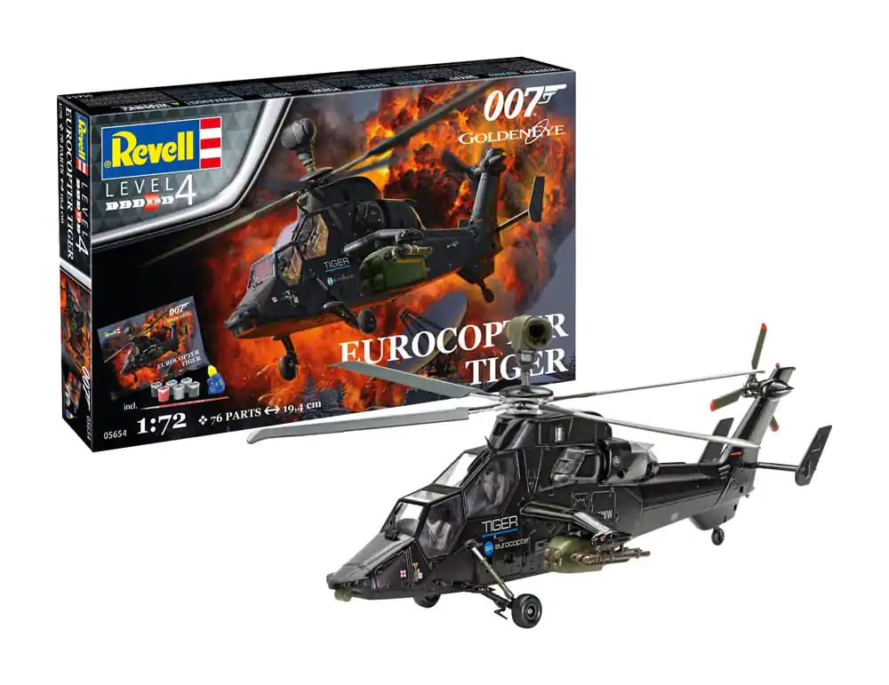 James Bond Model Kit Set cadou Eurocopter Tiger (GoldenEye) poza produsului