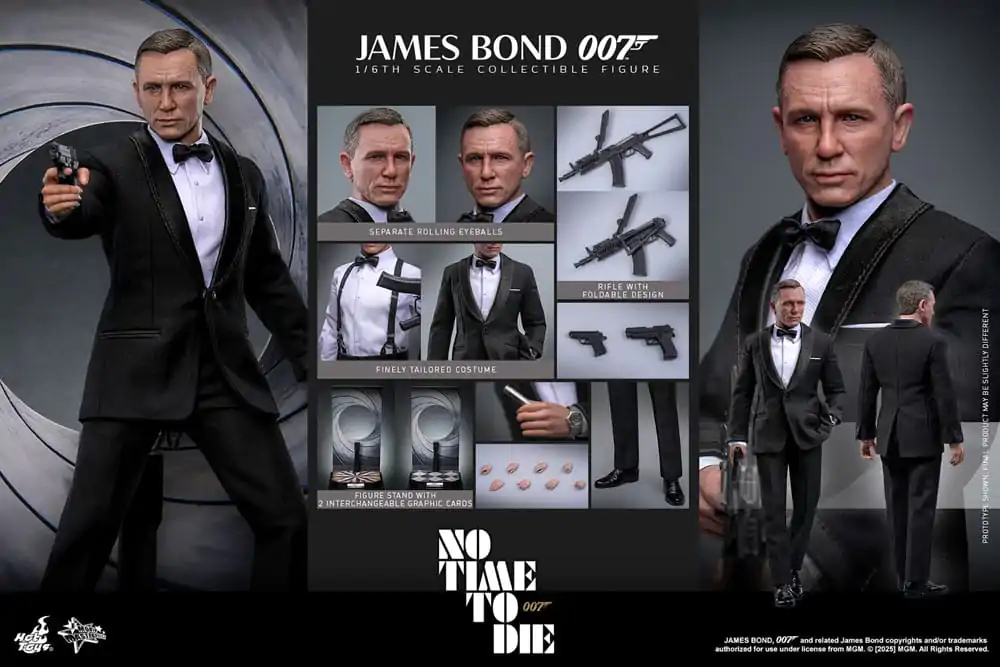 No Time to Die Movie Masterpiece figurină de acțiune 1/6 James Bond 30 cm poza produsului