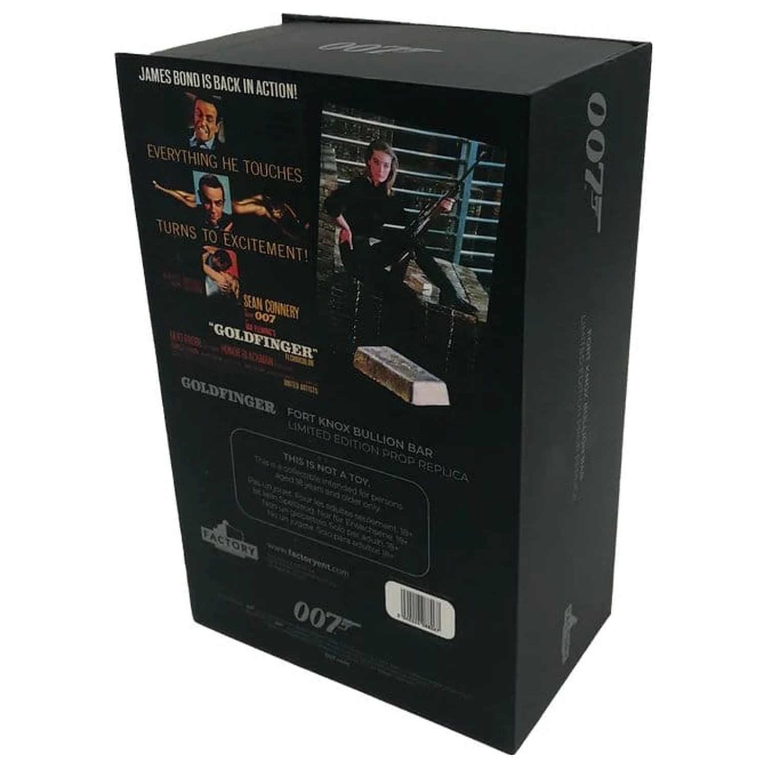 James Bond Prop Replica 1/1 Goldfinger Fort Knox Bullion Bar 25 cm Editie limitata poza produsului