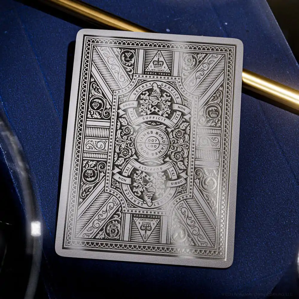 James Bond Cărți de Joc Silver Edition poza produsului