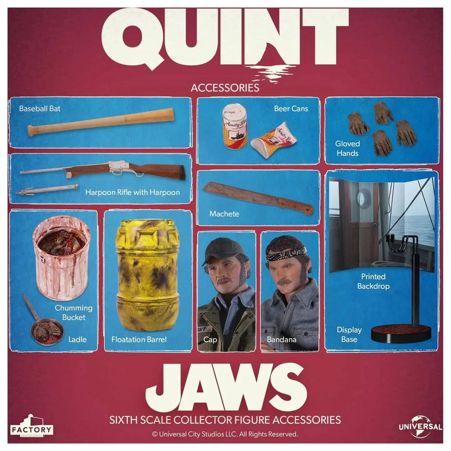 Jaws Figura de actiune 1/6 Quint 15 cm poza produsului