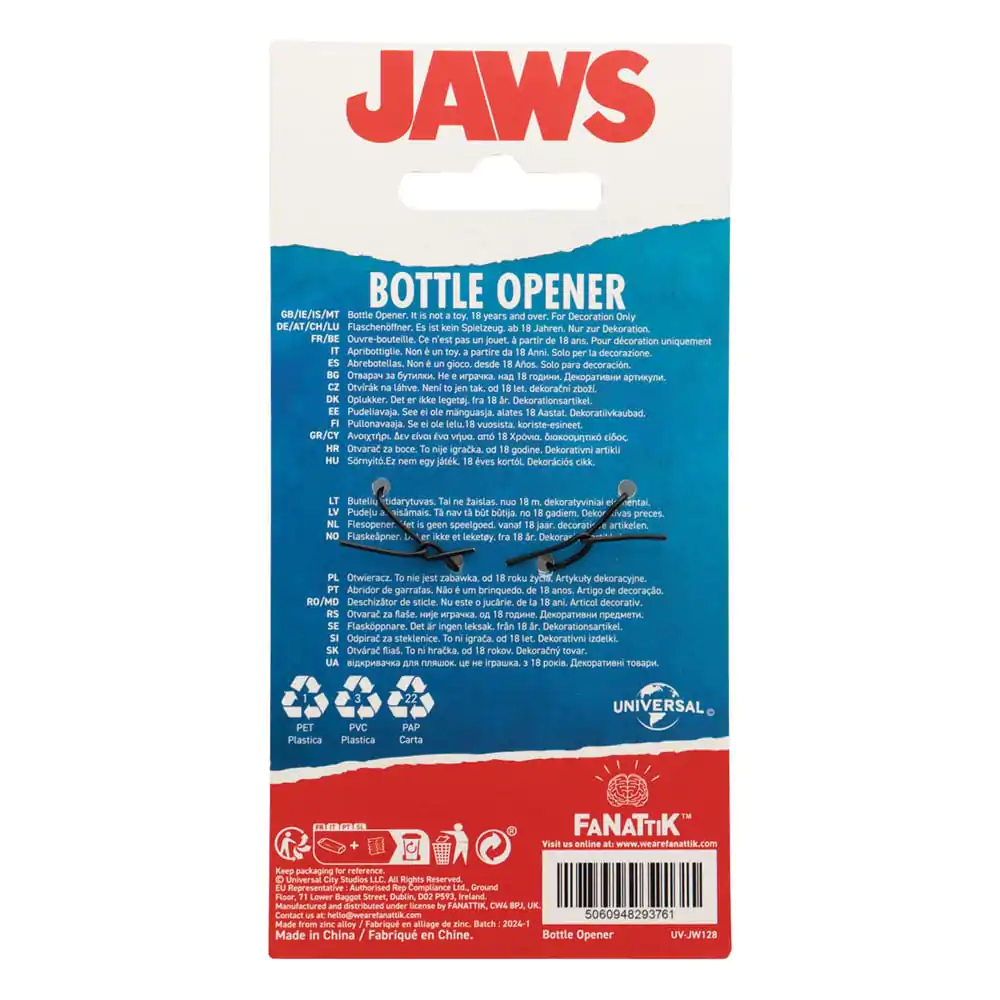 Jaws Bottle Opener 50th Anniversary Rechin Desfacator de sticle poza produsului