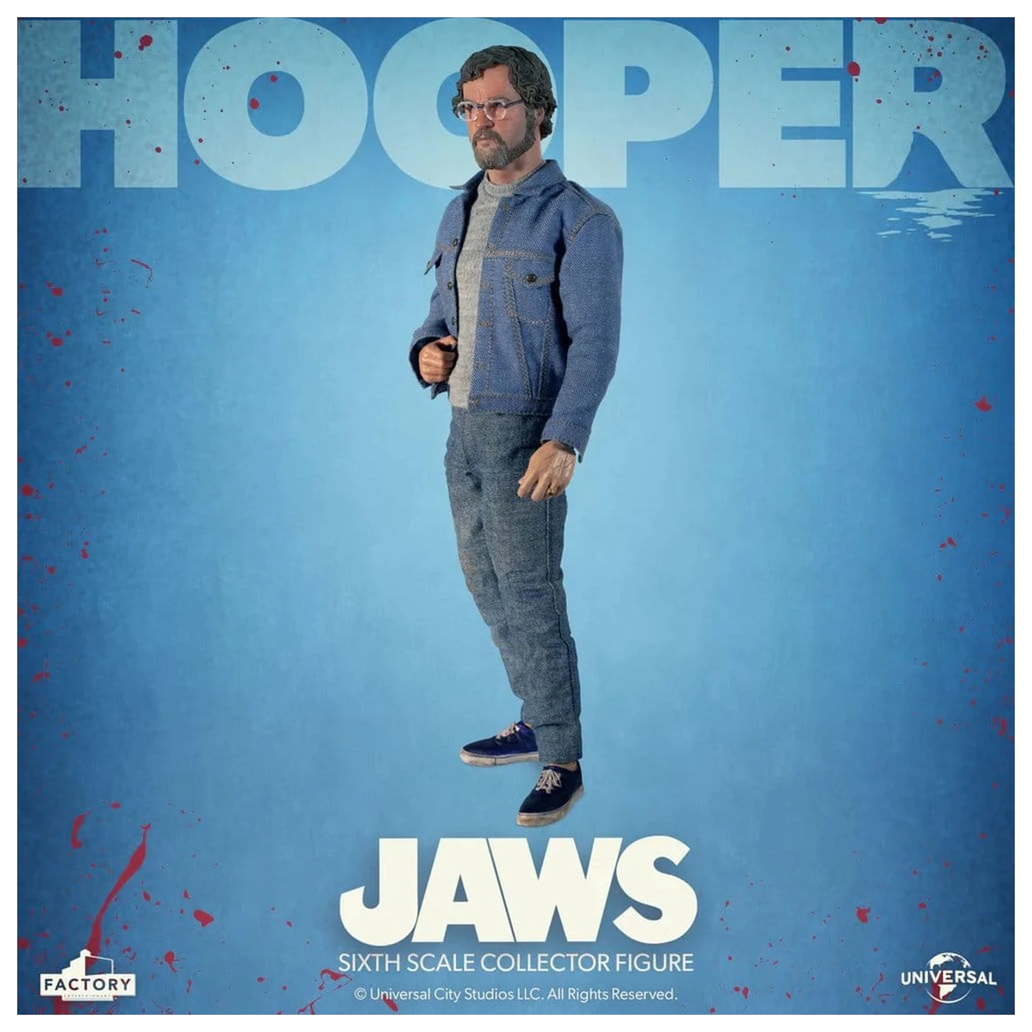 Jaws figurina de actiune 1/6 Hooper 15 cm poza produsului
