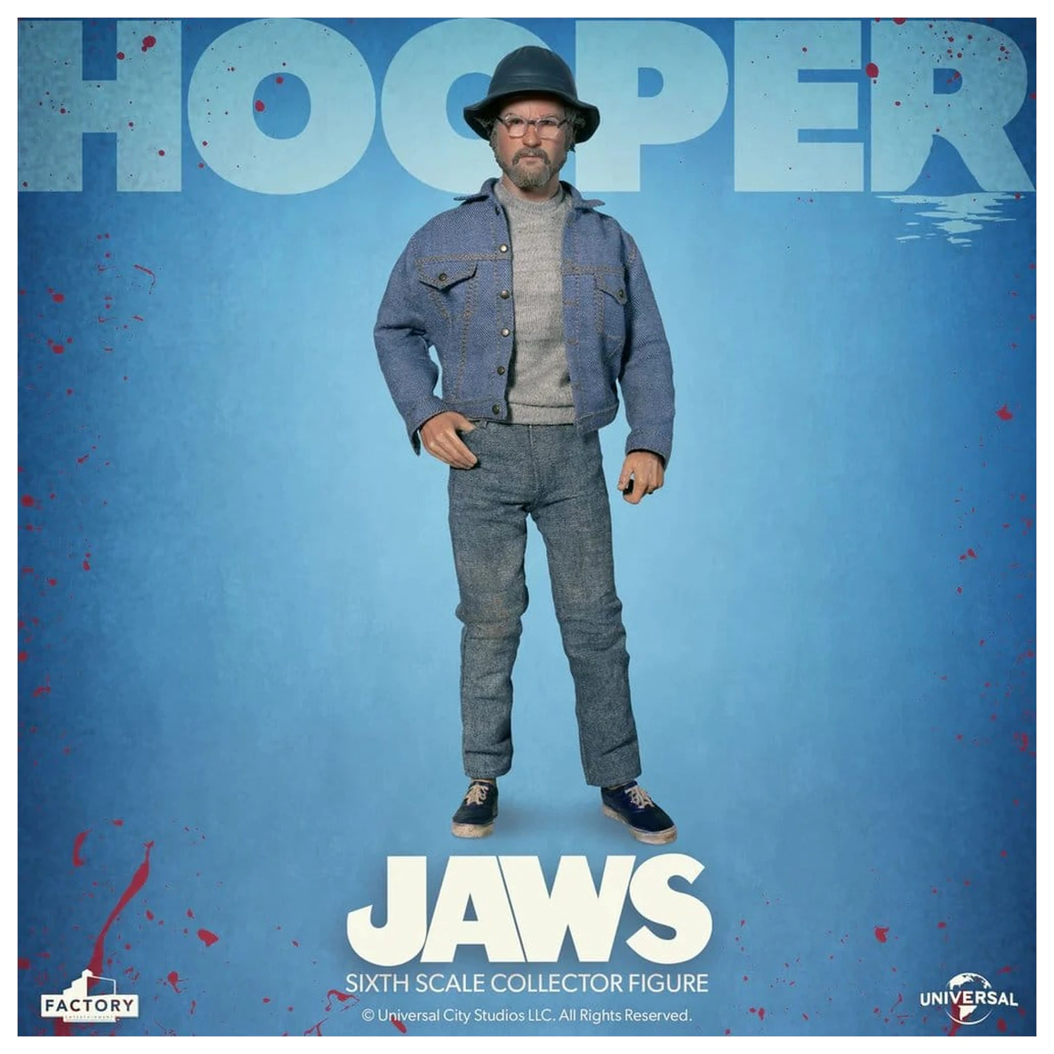 Jaws figurina de actiune 1/6 Hooper 15 cm poza produsului
