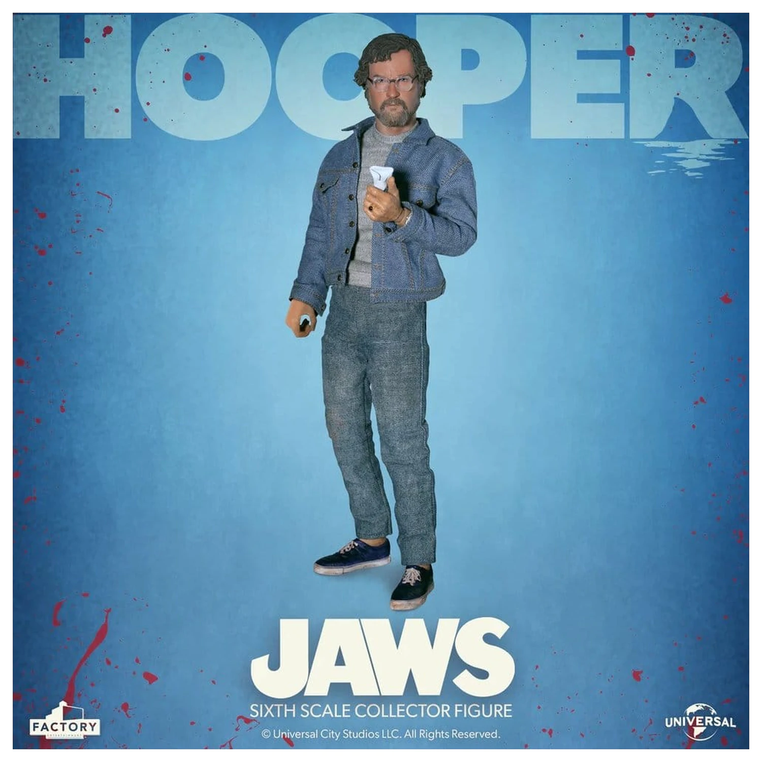 Jaws figurina de actiune 1/6 Hooper 15 cm poza produsului