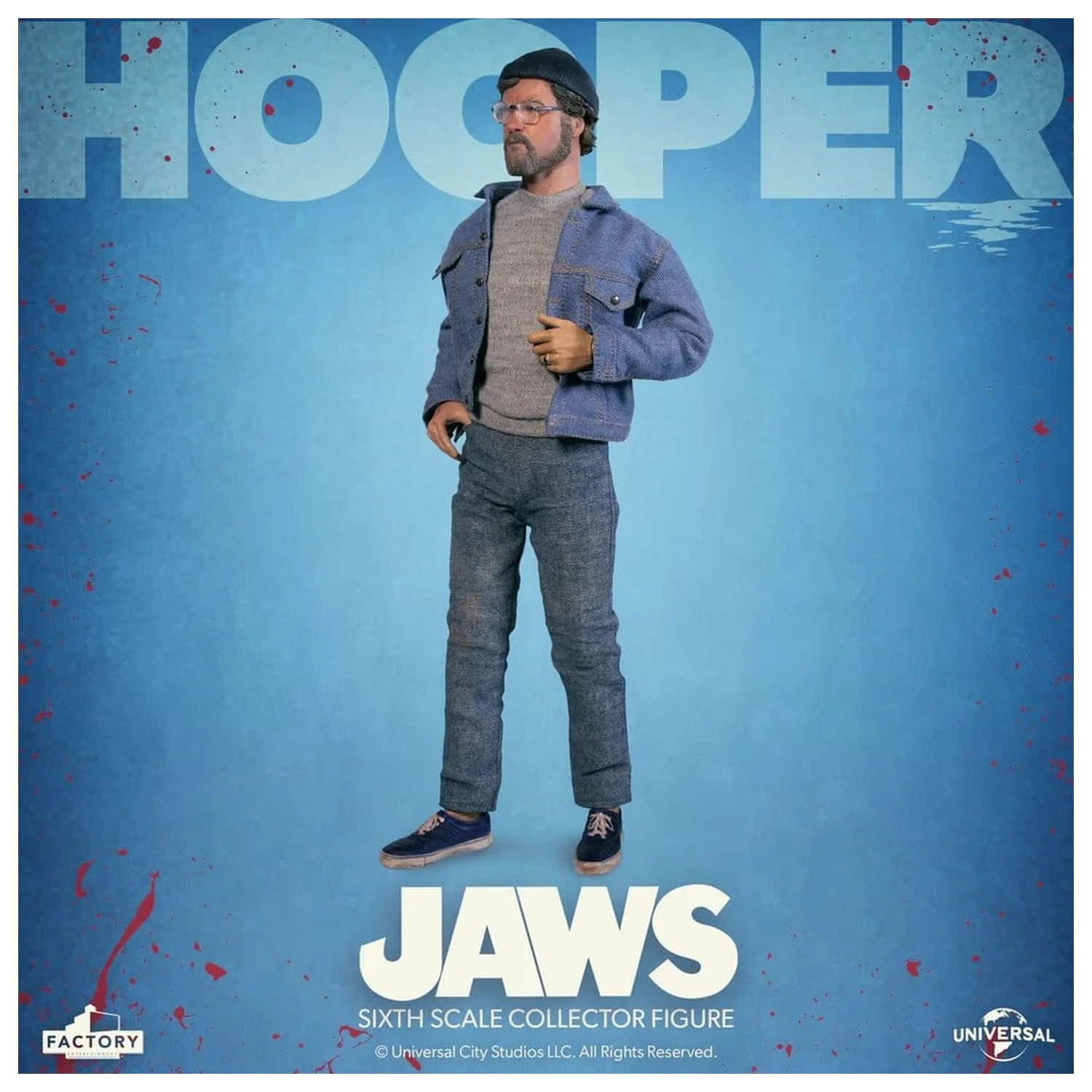 Jaws figurina de actiune 1/6 Hooper 15 cm poza produsului