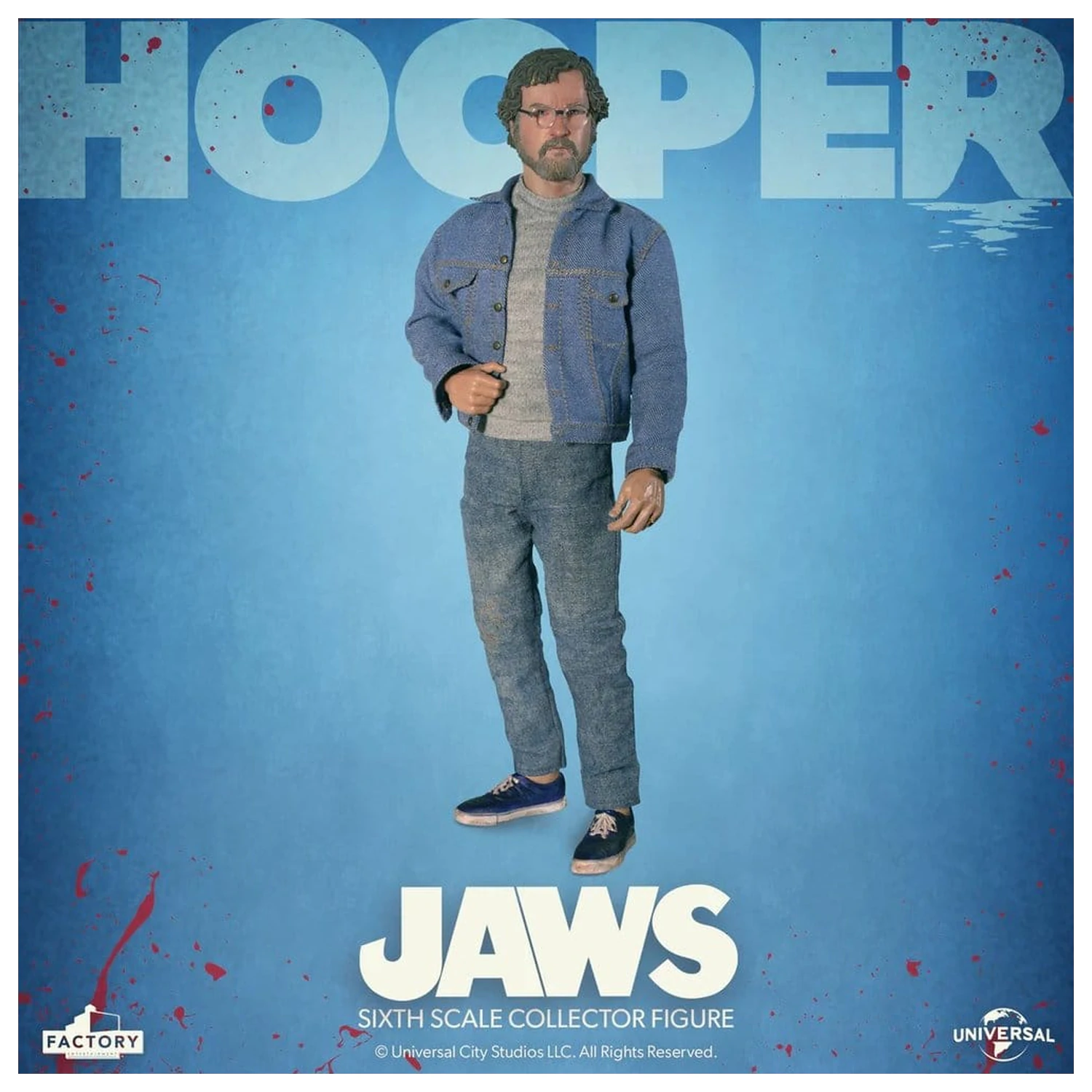 Jaws figurina de actiune 1/6 Hooper 15 cm poza produsului