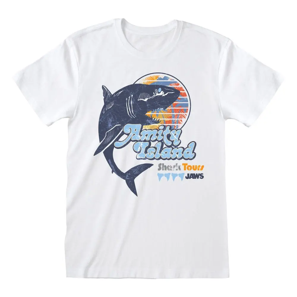 Jaws Amity Shark Tours tricou poza produsului