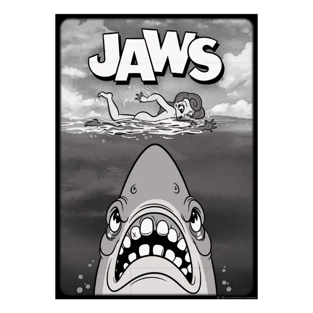 Jaws Art Print ediție limitată 42 x 30 cm poza produsului