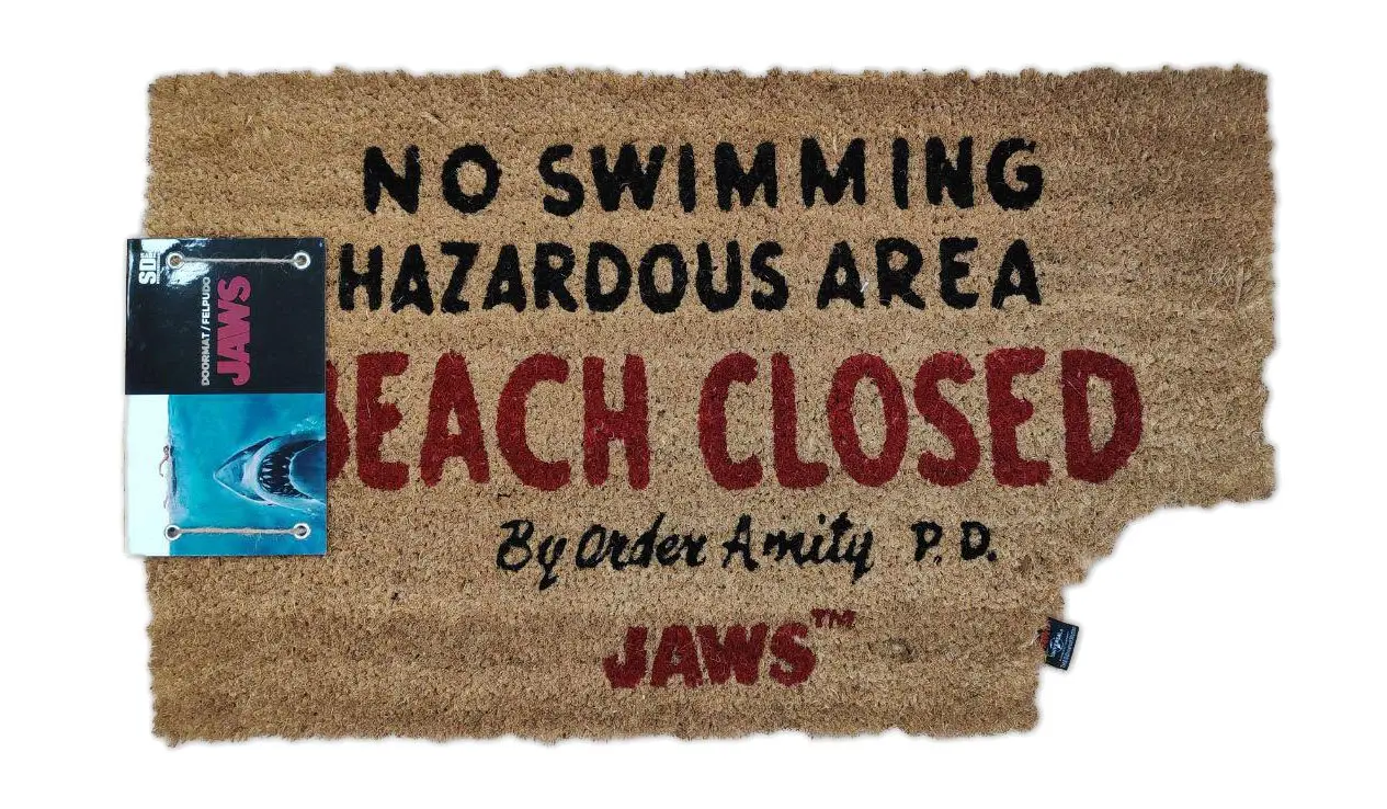 Covor de intrare Jaws Beach Closed 43 x 72 cm poza produsului