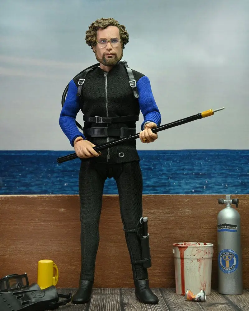 Figurină de acțiune îmbrăcată Jaws Matt Hooper (Cușcă de rechin) 20 cm poza produsului