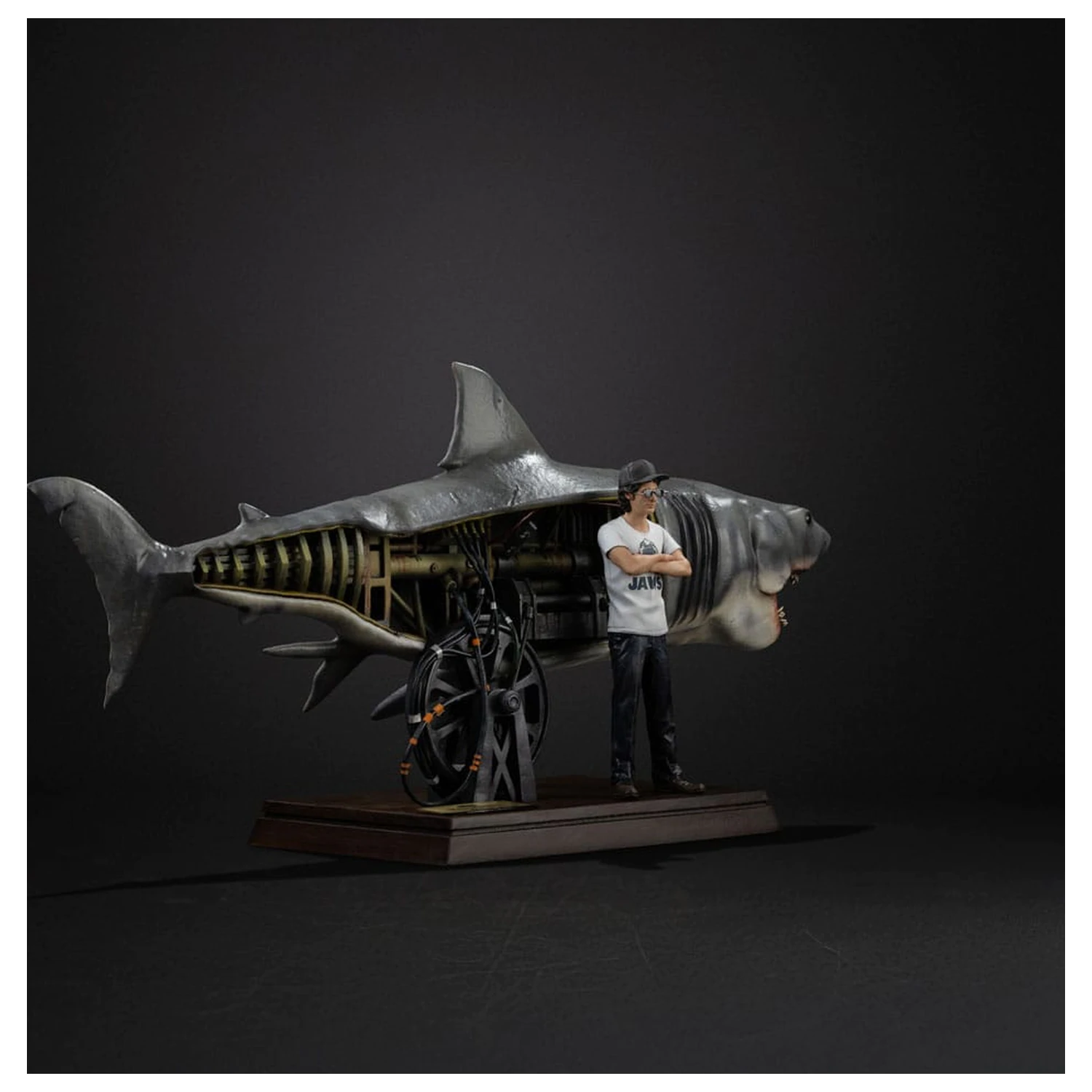 Jaws Deluxe Art Scale Statuie 1/10 Steven Spielberg Jaws 50th anniversary 27 cm poza produsului