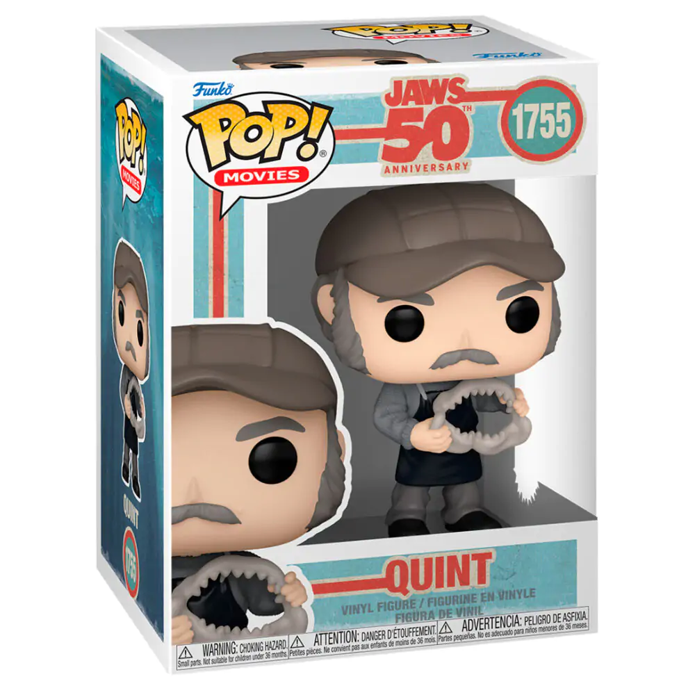 Figurină de vinil Jaws Funko POP! Rocks Quint 9 cm poza produsului