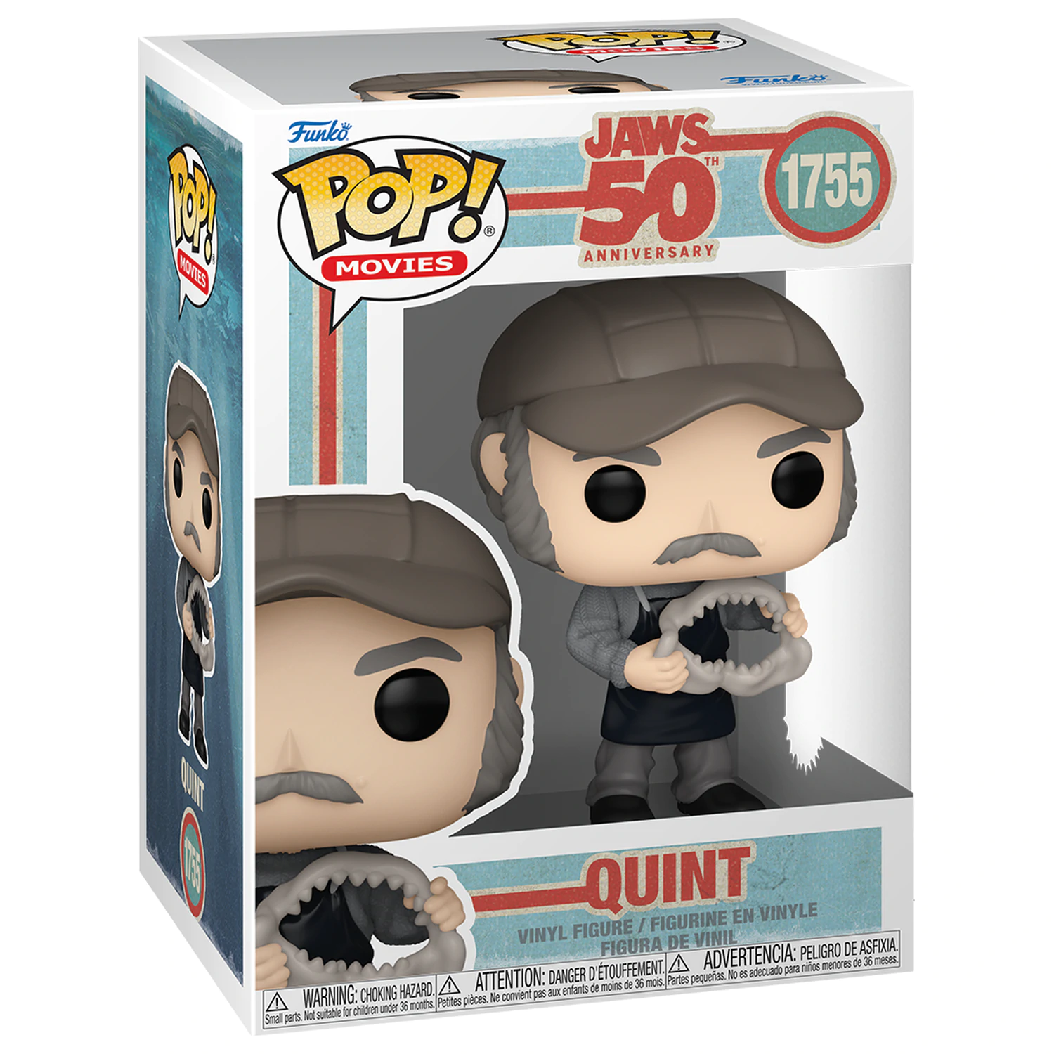 Figurină de vinil Jaws Funko POP! Rocks Quint 9 cm poza produsului