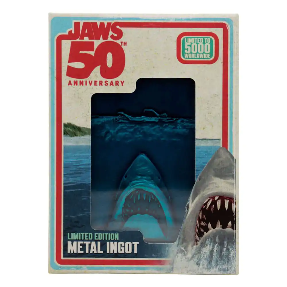 Jaws Ingot 50th Anniversary Poster Limited Edition poza produsului