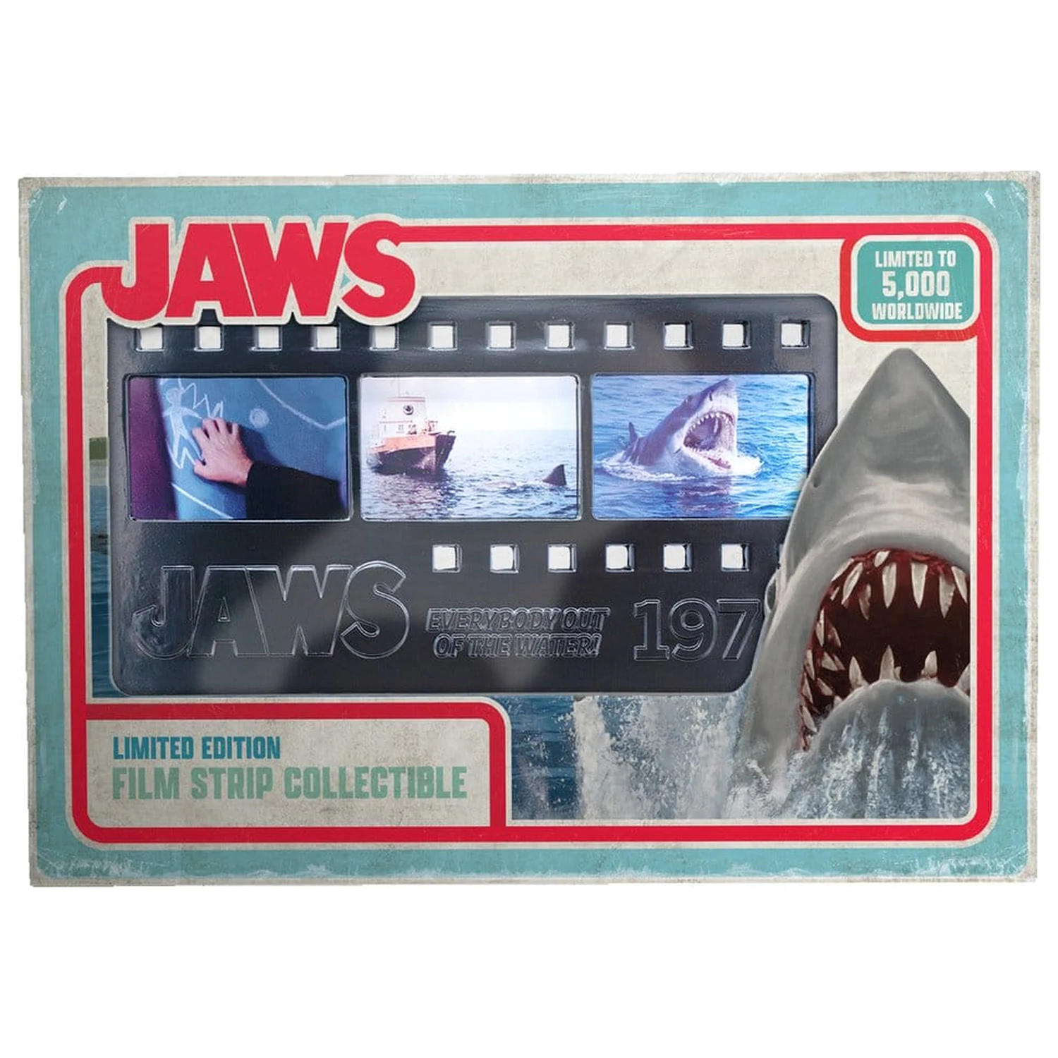 Jaws Ingot Banda Metalica de Film Film Colectie Editie Limitata poza produsului