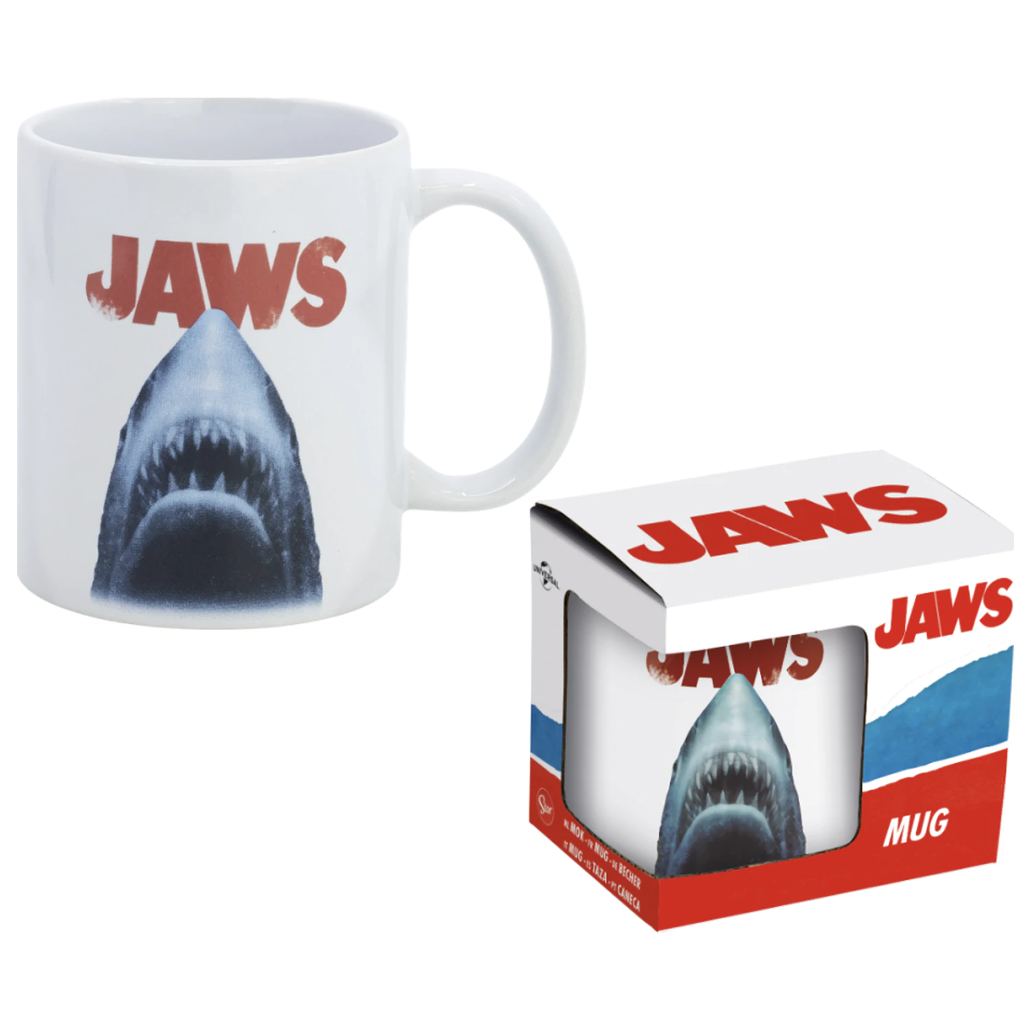 Jaws Cană Ceramică 325ml poza produsului