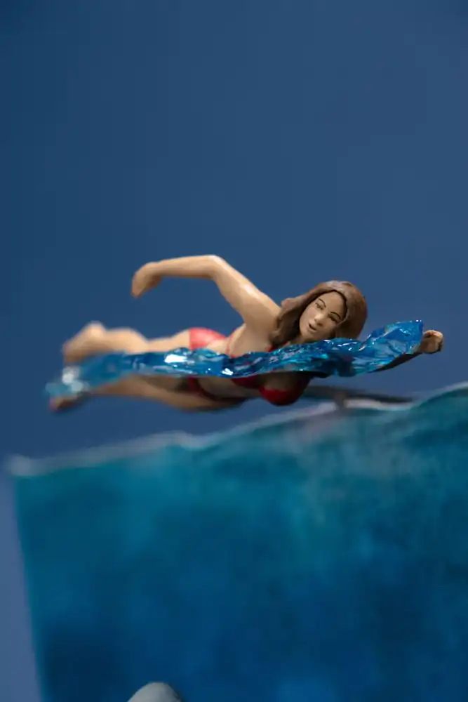 Jaws Movie Maniacs PVC Statuie Jaws (50th Anniversary) 16 cm poza produsului