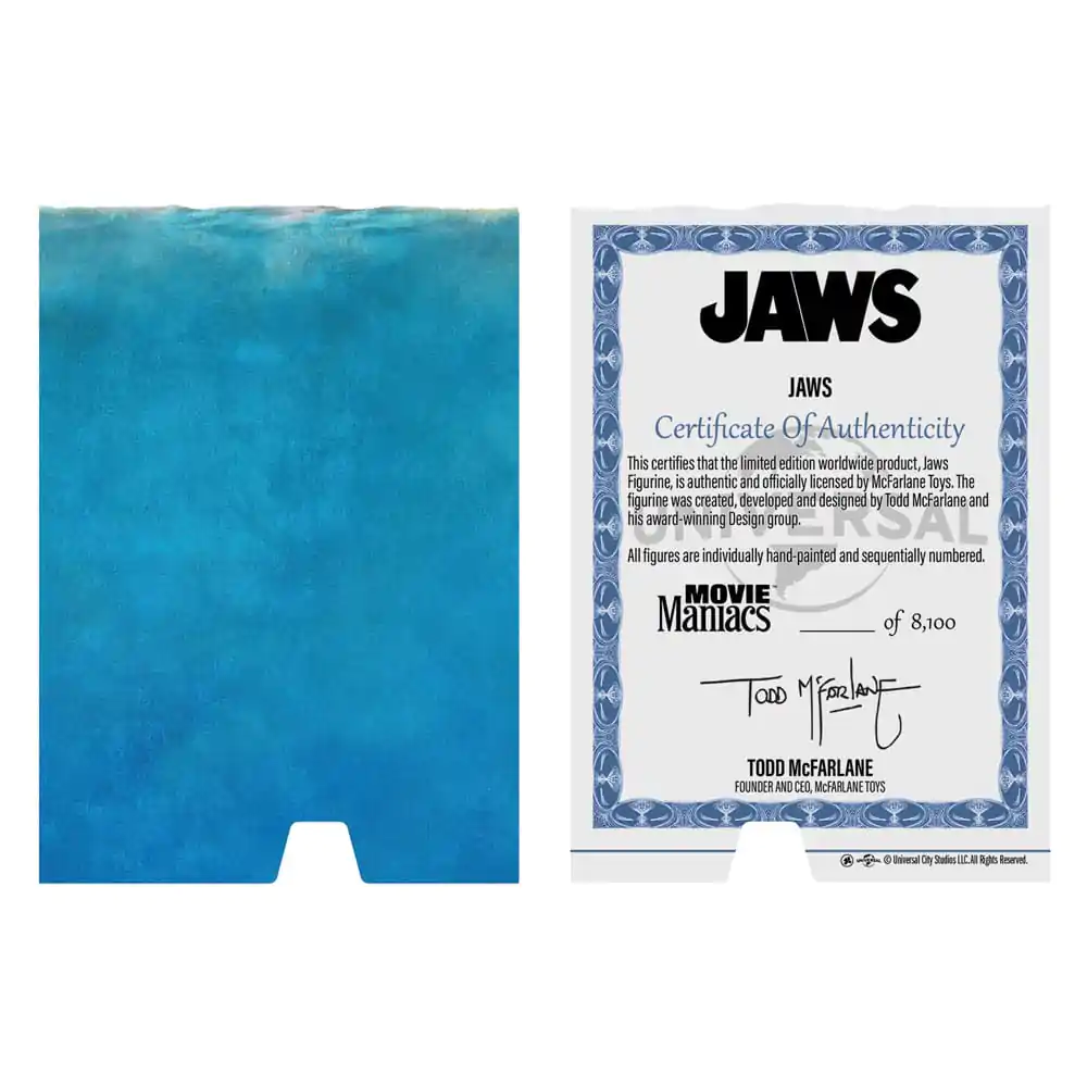 Jaws Movie Maniacs PVC Statuie Jaws (50th Anniversary) 16 cm poza produsului