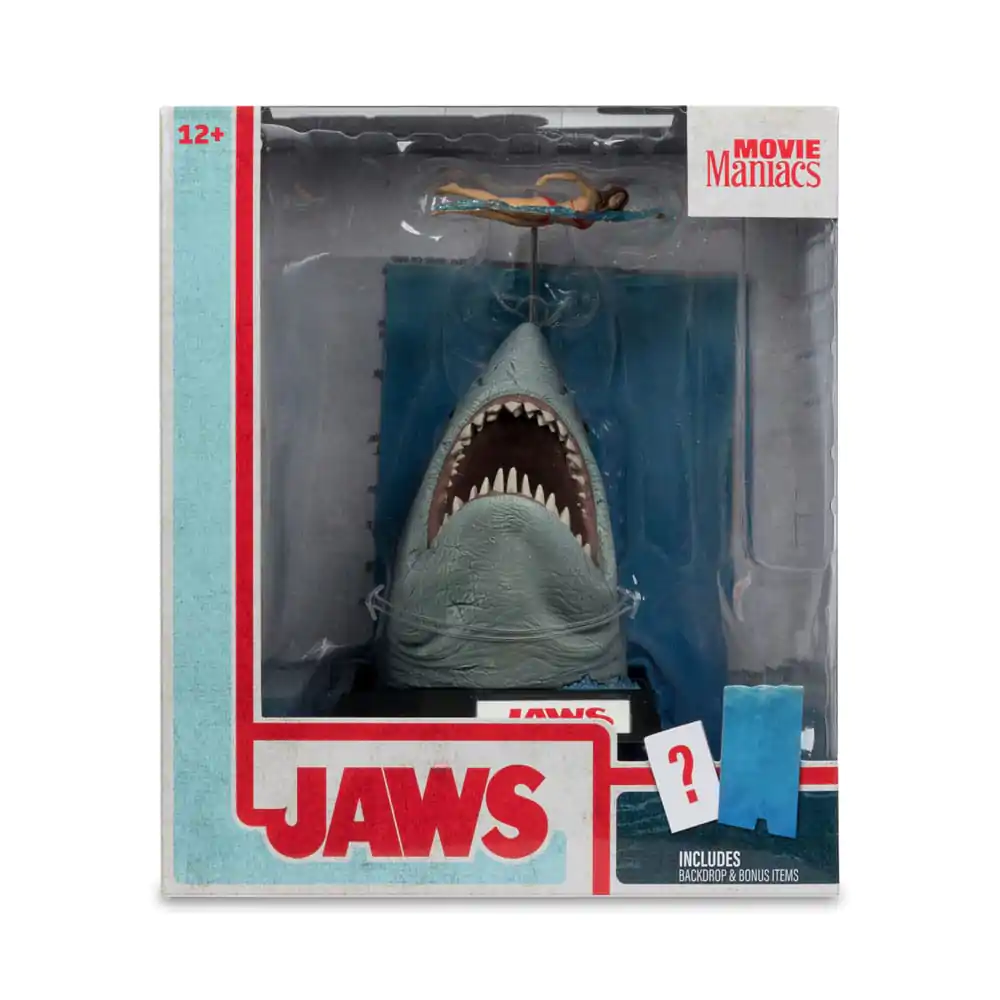 Jaws Movie Maniacs PVC Statuie Jaws (50th Anniversary) 16 cm poza produsului