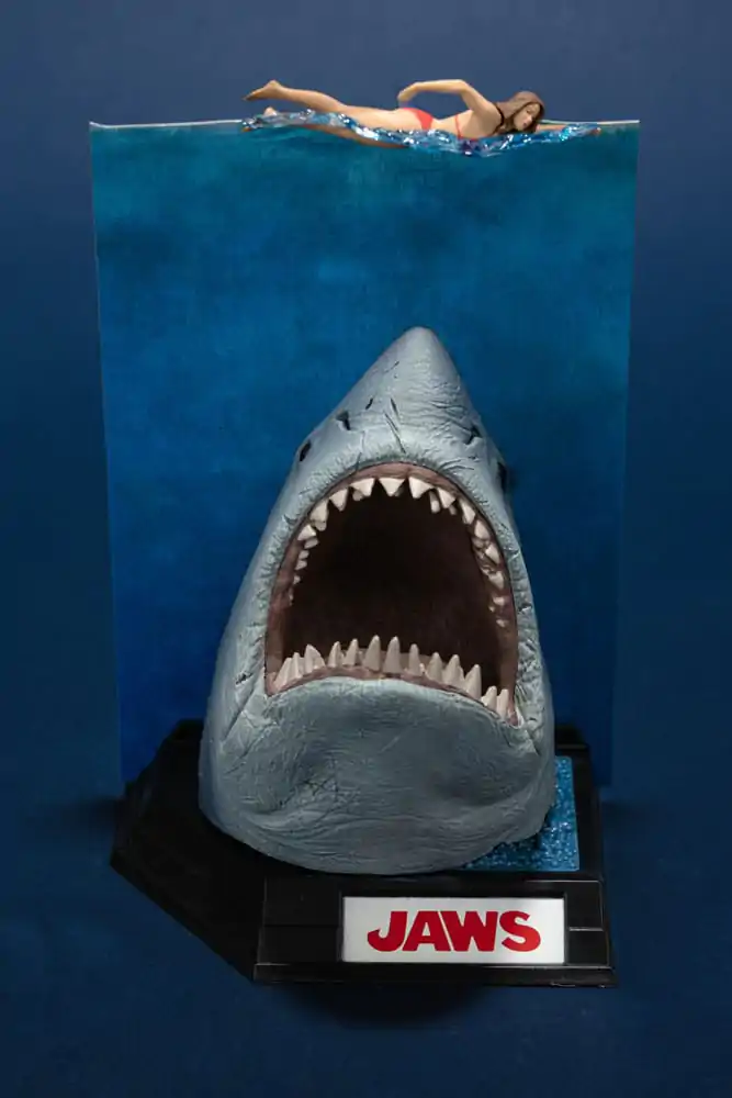 Jaws Movie Maniacs PVC Statuie Jaws (50th Anniversary) 16 cm poza produsului